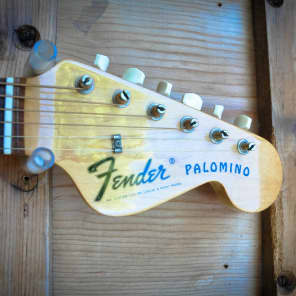 1969/1970 Fender Palomino  "Johnny Cash" Broomstick w/ Ultra Rare Factory Soundhole Pickup image 2