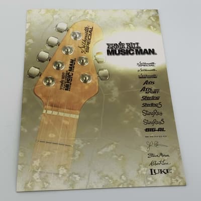 2010 Ernie Ball MUSIC MAN | Kanda Shokai Corp Japanese Dealer Catalog for sale