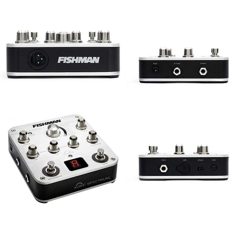 Fishman Aura Spectrum DI Acoustic Guitar DI Pedal with Aura Acoustic Imaging