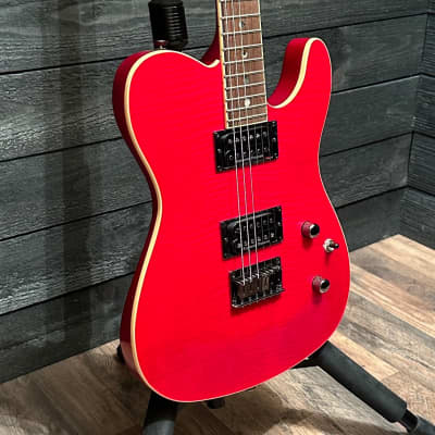 Fender Special Edition Custom Telecaster FMT HH Electric Guitar Red image 2