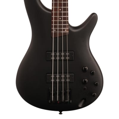 Ibanez SR300E Electric Bass Weathered Black image 3