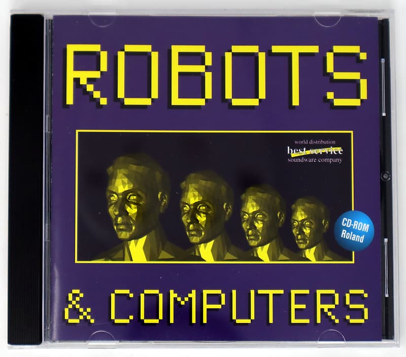 Best Service Robots & Computers Roland Format Sample | Reverb