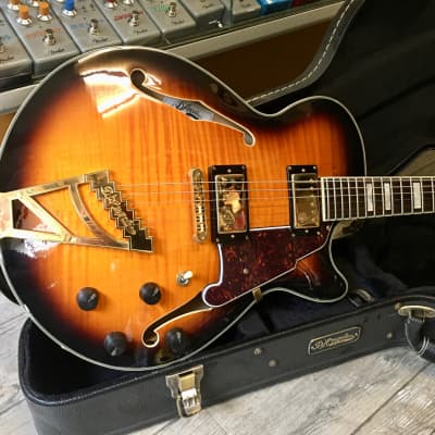 D'Angelico Excel EX-SS Semi-Hollow with Stairstep Tailpiece Sunburst image 2