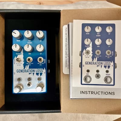 Chase Bliss Audio / Cooper FX Limited Edition Generation Loss 2019 - Blue image 12