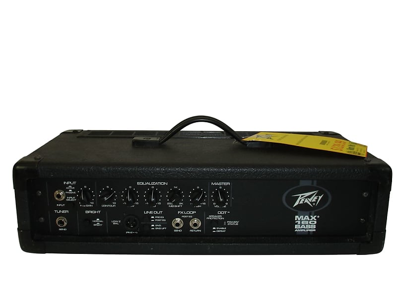 Peavey MAX 160 Bass Amplifier 160-Watt Bass Head | Reverb