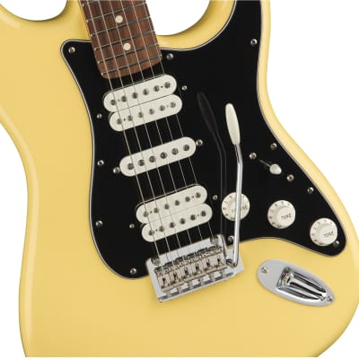 Fender Player Stratocaster HSH Electric Guitar Pau Ferro Fingerboard Buttercream image 3