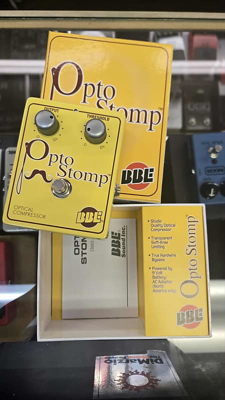 BBE Opto Stomp Optical Compressor | Reverb