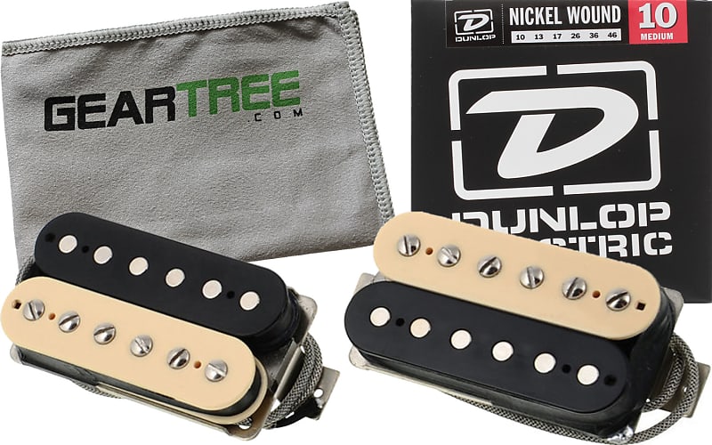 Lindy Fralin Pure P.A.F. Stock Pickup Set 3-Conductor Zebra