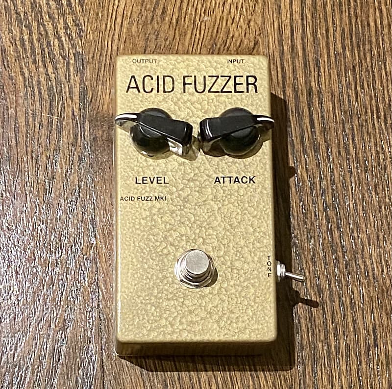 Acid Fuzz Acid Fuzzer MKI 2010s Gold Hammer Tone Reverb