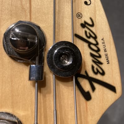 Fender American Deluxe Jazz Bass 2014 - White Blonde image 4