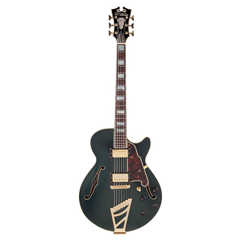D'Angelico Deluxe SS Semi-Hollow Single Cutaway with Stairstep Tailpiece image 1