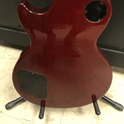 お見舞い Paul Les USA Gibson Studio 2001年モデル 赤 エレキギター