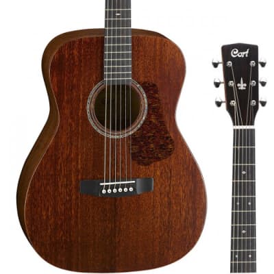 Cort L450CNS Luce Series Concert Style Body Solid Mahogany Top, Back & Neck 6-String Acoustic Guitar image 14