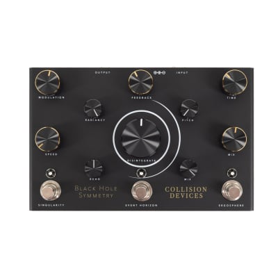 Collision Devices Black Hole Symmetry Fuzz, Reverb, and Delay Pedal image 1