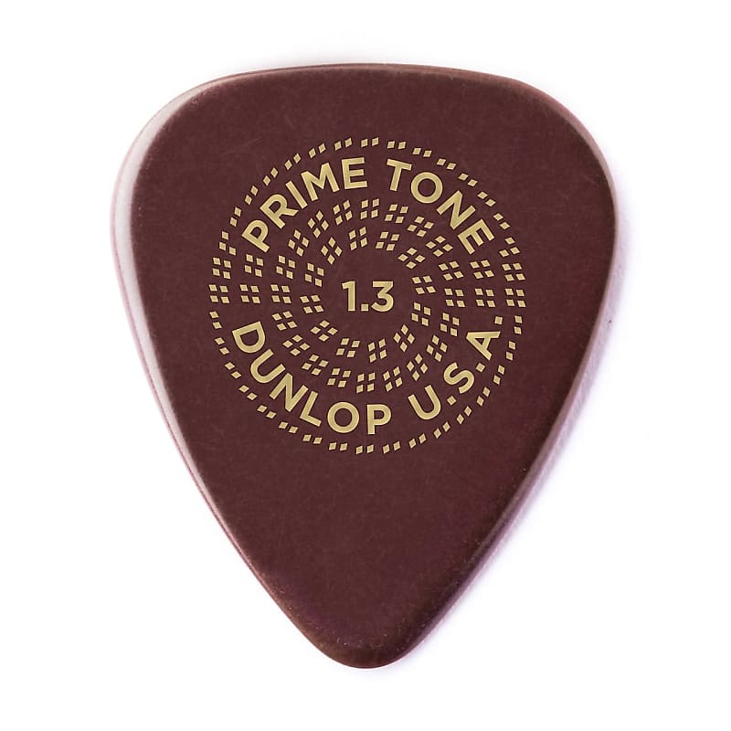 Dunlop 511R130 Primetone Standard Smooth 1.3mm Guitar Picks (12-Pack) image 1