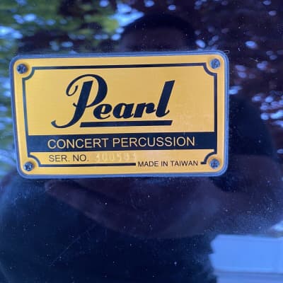 Pearl Concert Bass Drum 28" Head 14" Deep Perfect Condition with Tilting Stand image 5