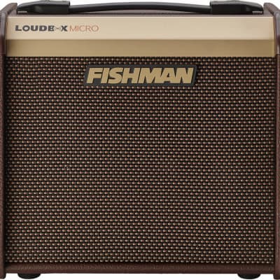 Fishman Loudbox Micro Acoustic Guitar Combo Amplifier, 40W, Brown image 2