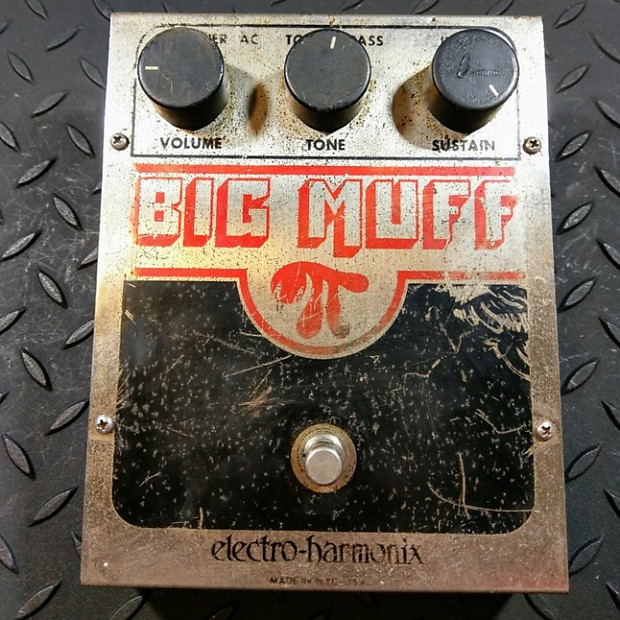 Electro-Harmonix Big Muff Pi Fuzz V6 EH-3034 1980 FREE SHIPPING