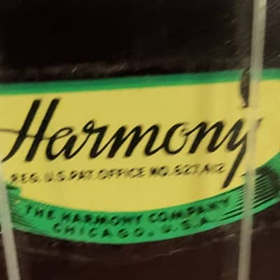 Vintage RARE 1950's Harmony Soprano Ukulele Pro Setup New Strings Original Gigbag image 6
