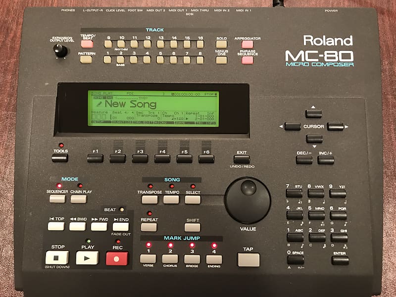 Roland MC 80 EX Micro Composer 2000s Black