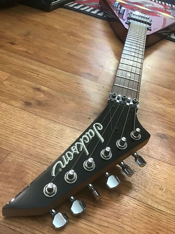 2004 Metallic Red Jackson JS32 King V with Floyd Rose | Reverb