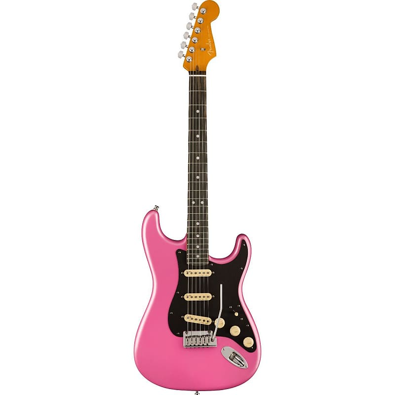 Fender American Ultra Stratocaster®, Ebony Fingerboard, Bubble Gum Metallic  *Canadian Exclusive