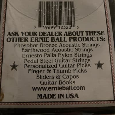 Ernie Ball 2320 Medium Mandolin Stainless Steel Strings w/ Loop End (10-36) image 2
