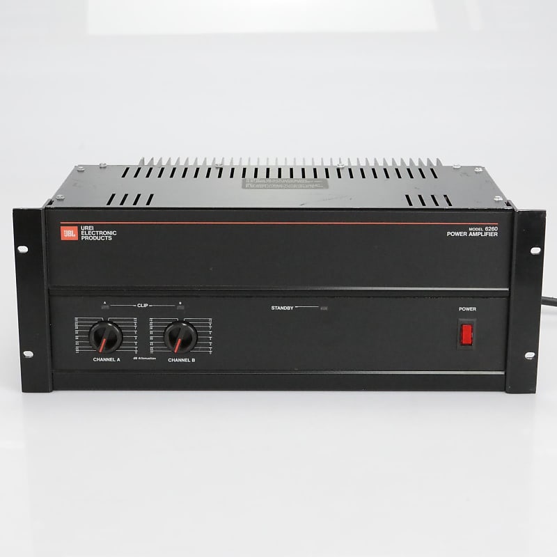 JBL Urei Model 6260 Power Amplifier 40147 Reverb