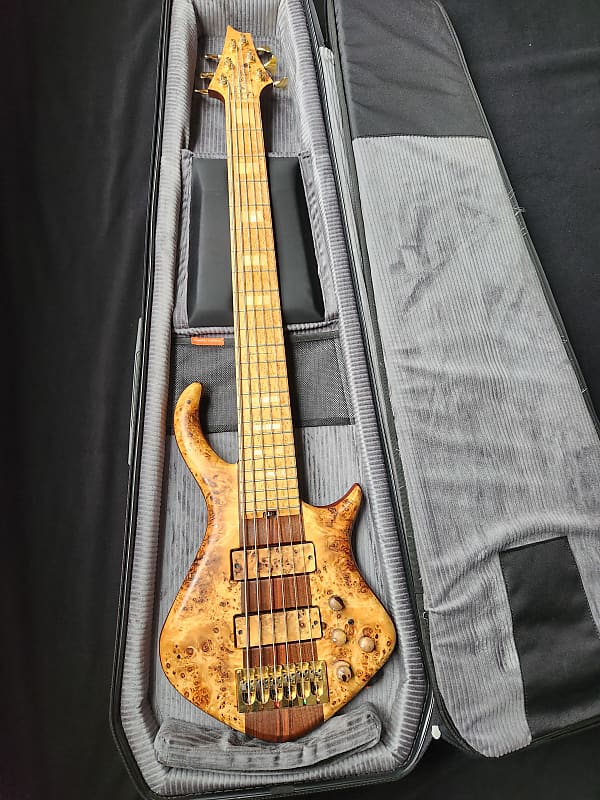 Warrior Dran Michael 6 Custom 2019 2021 Burl Maple Reverb 9595