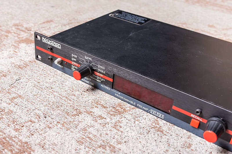 Rocktron Pro GAP, Guitar Preamp, Hush, Vintage Rack
