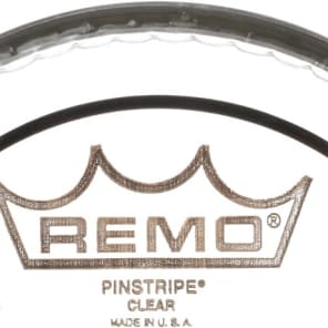 Remo Pinstripe Clear Drumhead - 6 inch image 2