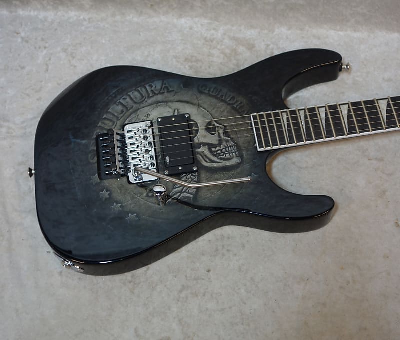 In Stock! 2023 Jackson Pro Series Signature Andreas Kisser Soloist guitar in Qua image 1
