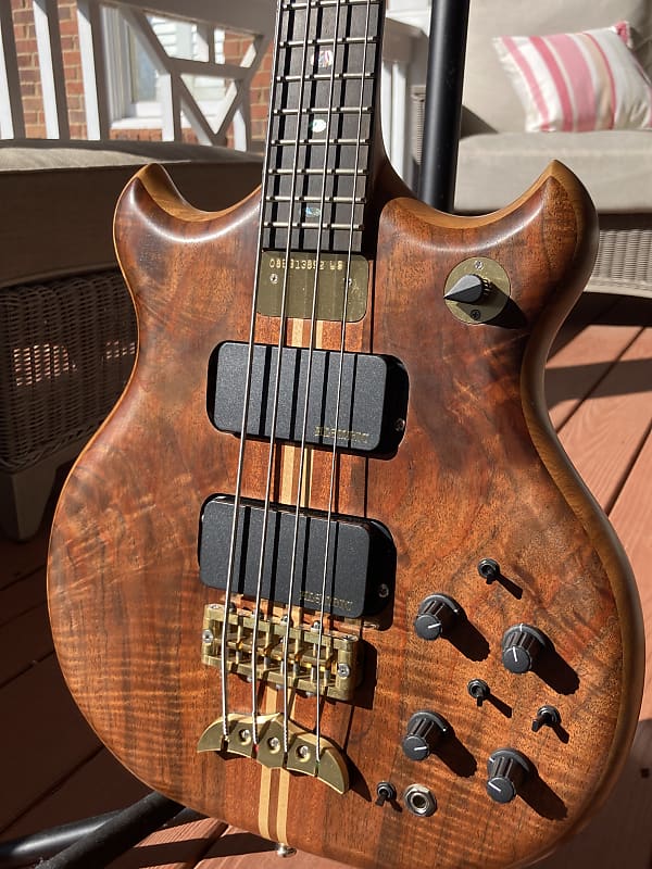 Alembic Bbsb4 Stanley Clarke Signature Brown Bass 2008 Reverb