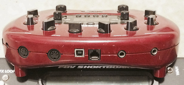 Line 6 POD xt Red Kidney Bean with FBV shortboard MkI | Reverb
