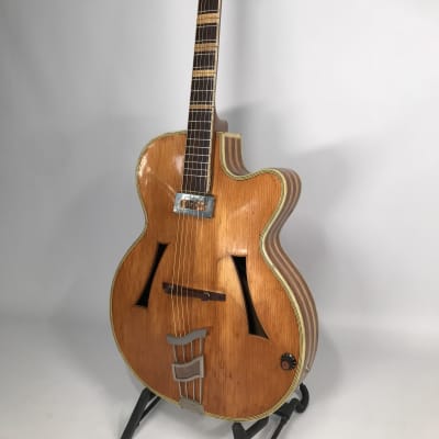 Hüttl Opus 59 archtop jazz guitar 1960s - German vintage image 2
