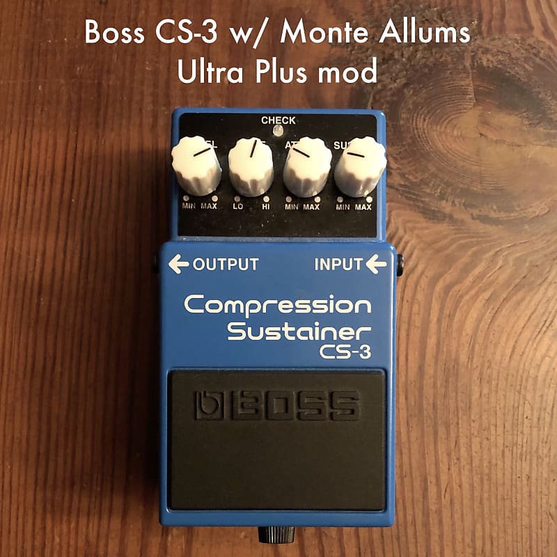 Boss CS-3 w/ Monte Allums Ultra Plus mod | Reverb