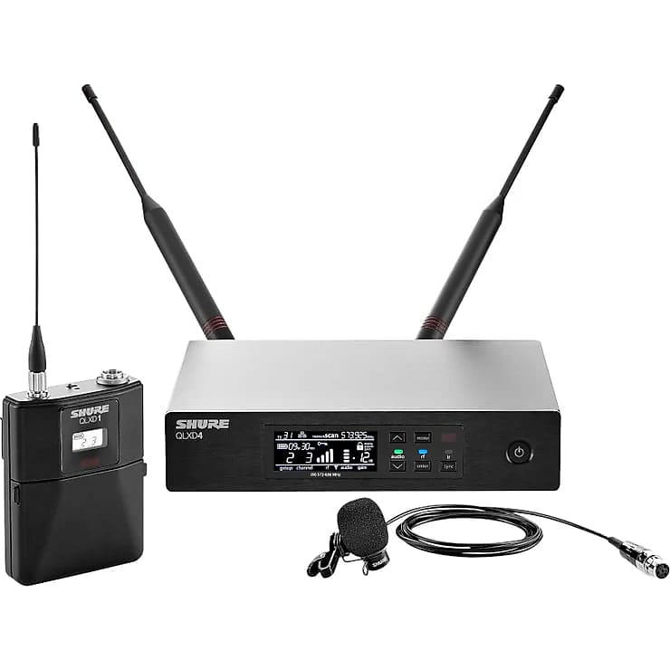 Shure QLXD14/85 Digital Lavalier Wireless System W/ WL185 image 1