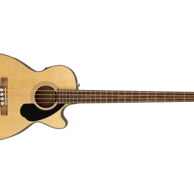 Fender CB-60SCE Concert Acoustic-Electric Bass Guitar (Natural) image 1