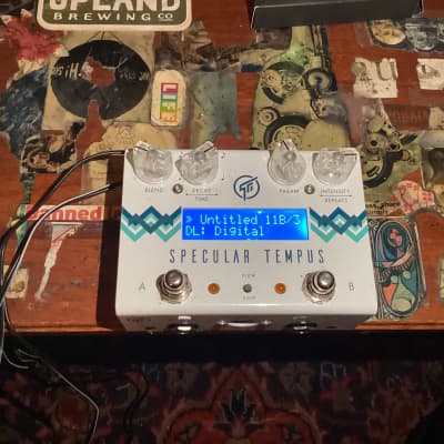 GFI SYSTEM SPECULAR TEMPUS ギターエフェクター GFI Systems Specular Tempus Reverb & Delay Pedal | Vision Guitar