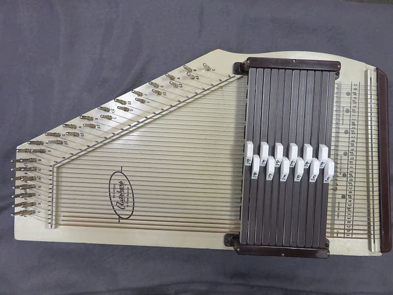 Silvertone Autoharp by Oscar Schmidt 1960's Reverb