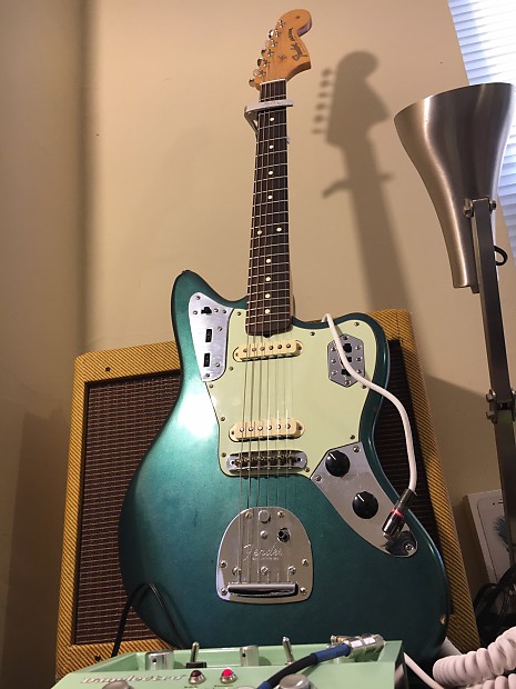 Fender Jaguar Sherwood Green | Reverb