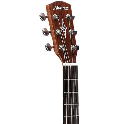Alvarez AF60CESHB Folk Acoustic-Electric Guitar Shadow Burst image 5