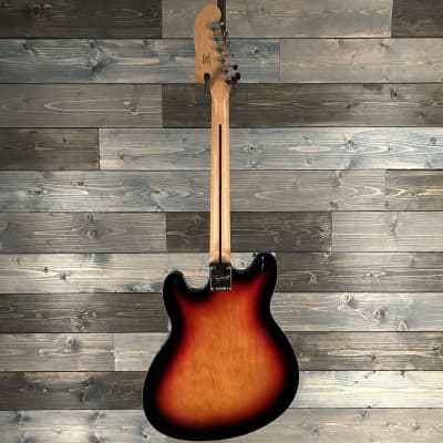 Fender Squier Affinity Series Starcaster, Maple Fingerboard, 3-Color Sunburst image 3