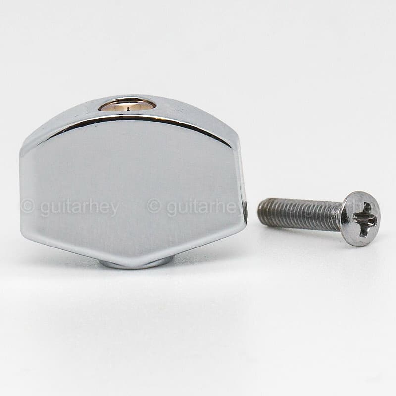 NEW (6) Small HEX Guitar Buttons for Hipshot Tuners Reverb UK