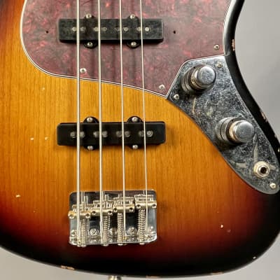 Fender Limited Edition 60th Anniversary Road Worn Jazz Bass 3-Color Sunburst image 13