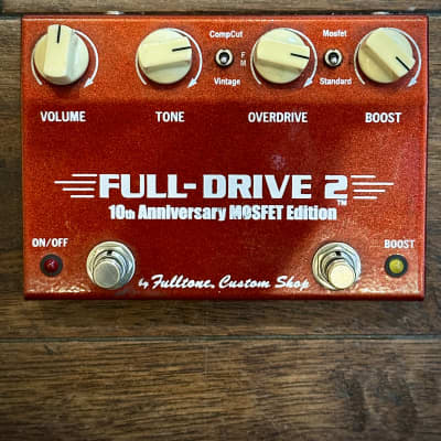 Fulltone Full-Drive 2 10th Anniversary MOSFET Overdrive | Reverb