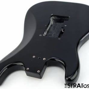 2016 American Fender CLAPTON Strat BODY USA Stratocaster Guitar Parts Black SALE image 4