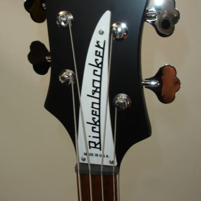 2024 Rickenbacker 4003 Electric Bass Guitar - Matte Black w/ Case image 11