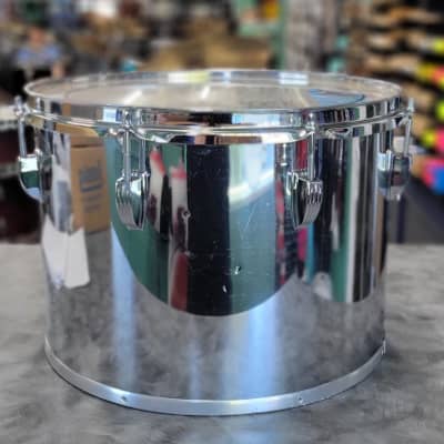 Ludwig 14x10 Vintage Classic Maple Concert Tom Chrome Over Wood image 3