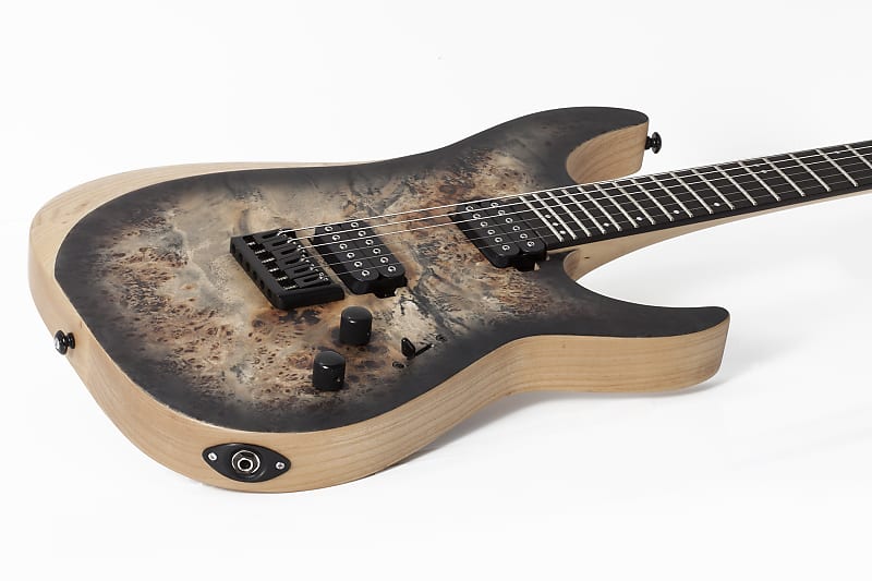 Schecter Reaper-6 Satin Charcoal Burst (SCB) | Reverb